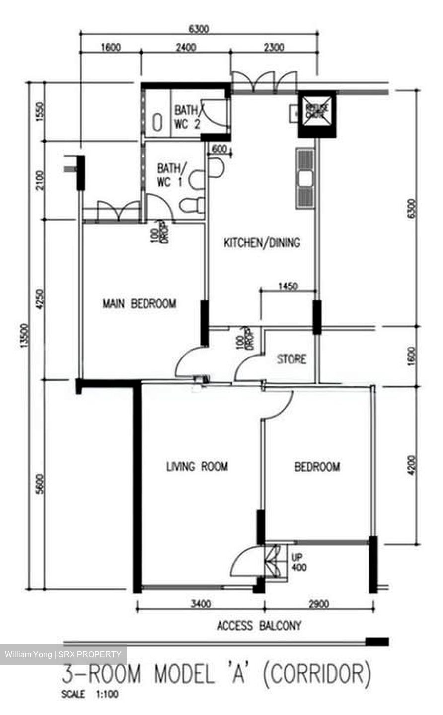 Blk 251 Tampines Street 21 (Tampines), HDB 3 Rooms #592359771